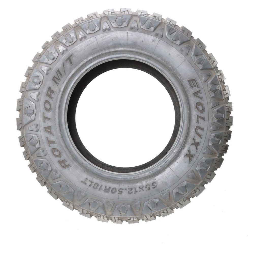 Set of (2) New LT 35X12.5R18 Evoluxx Rotator M/T 123Q E - Image 3