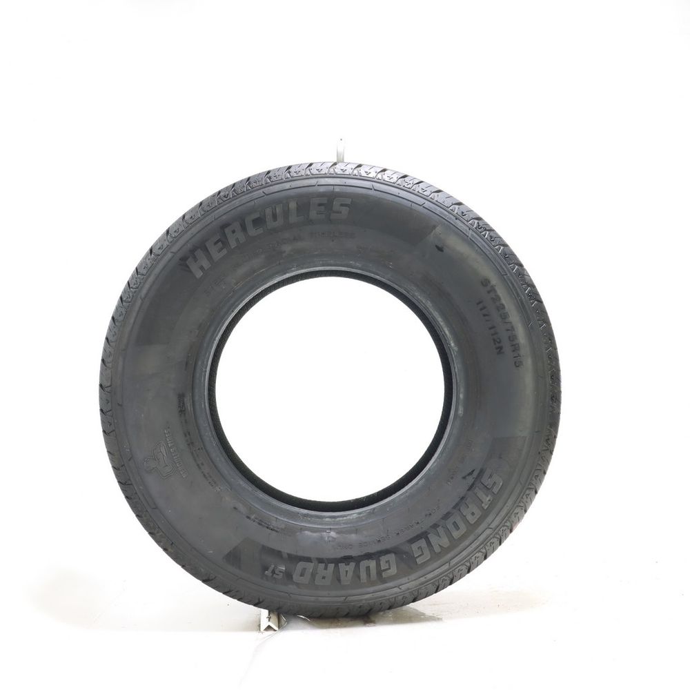 Set of (2) Used ST 225/75R15 Hercules Strong Guard ST 117/112N E - 8-8.5/32 - Image 6