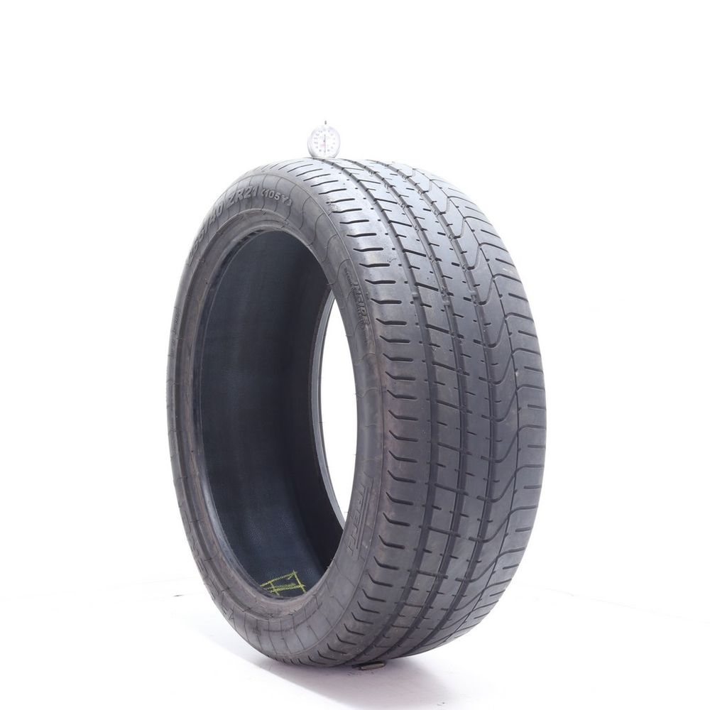 Set of (2) Used 265/40ZR21 Pirelli P Zero B 105Y - 7-8.5/32 - Image 1