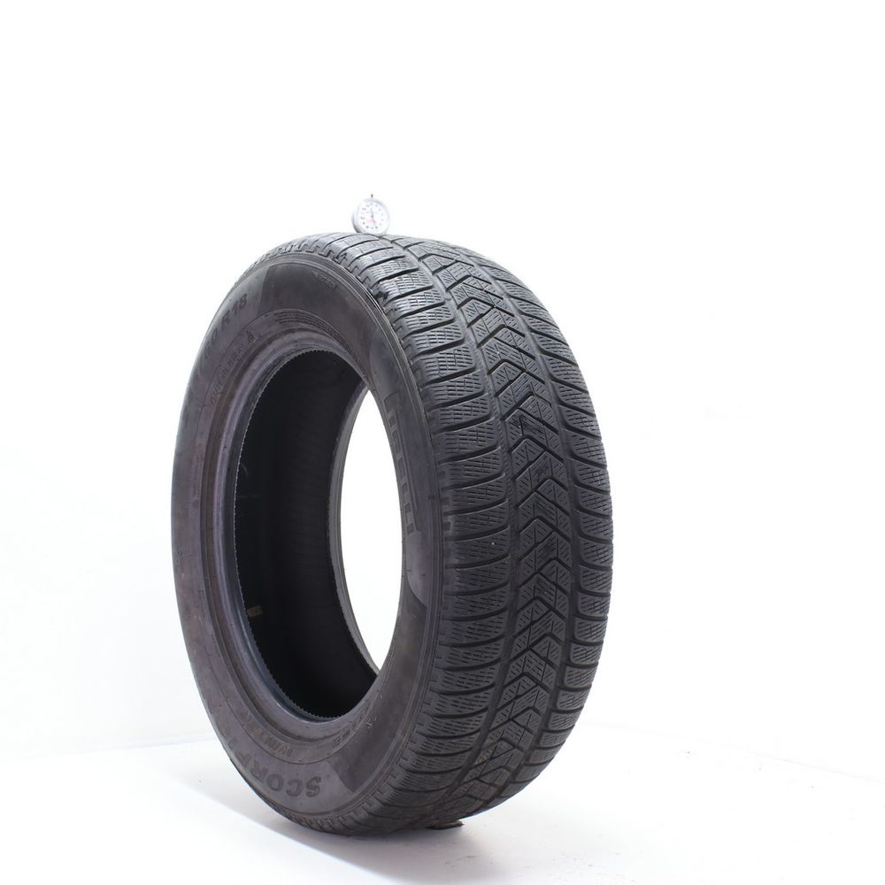 Used 245/60R18 Pirelli Scorpion Winter 105H - 6.5/32 - Image 1