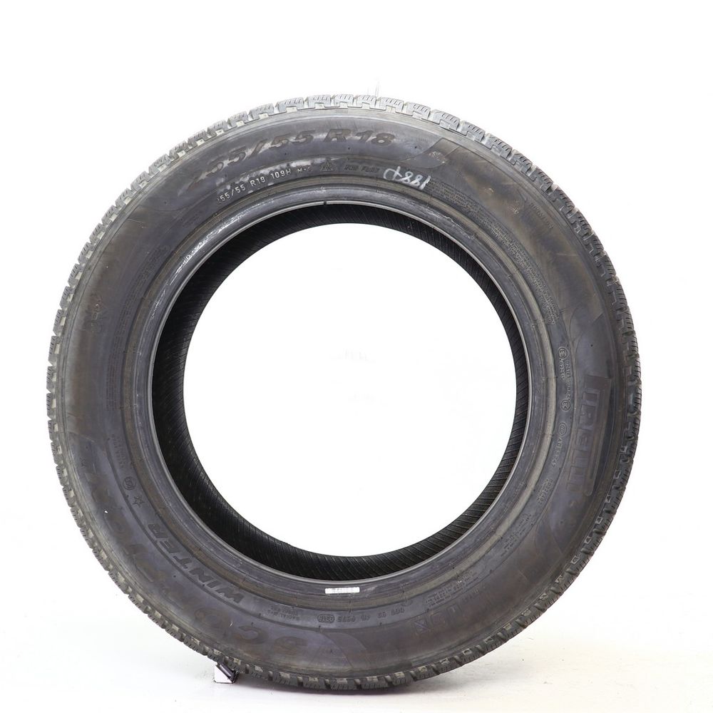 Used 255/55R18 Pirelli Scorpion Winter Run Flat 109H - 8/32 - Image 3