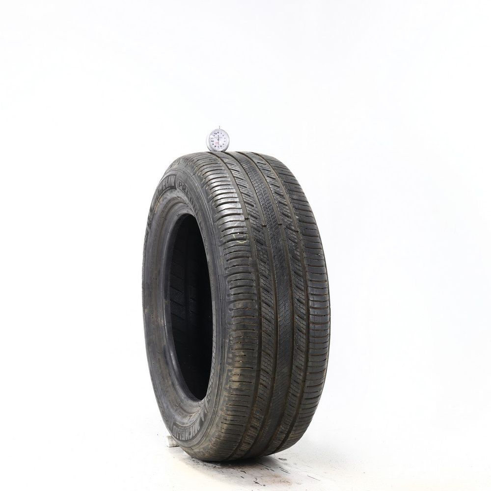 Set of (2) Used 225/60R16 Michelin Premier A/S 98H - 6.5-7/32 - Image 1