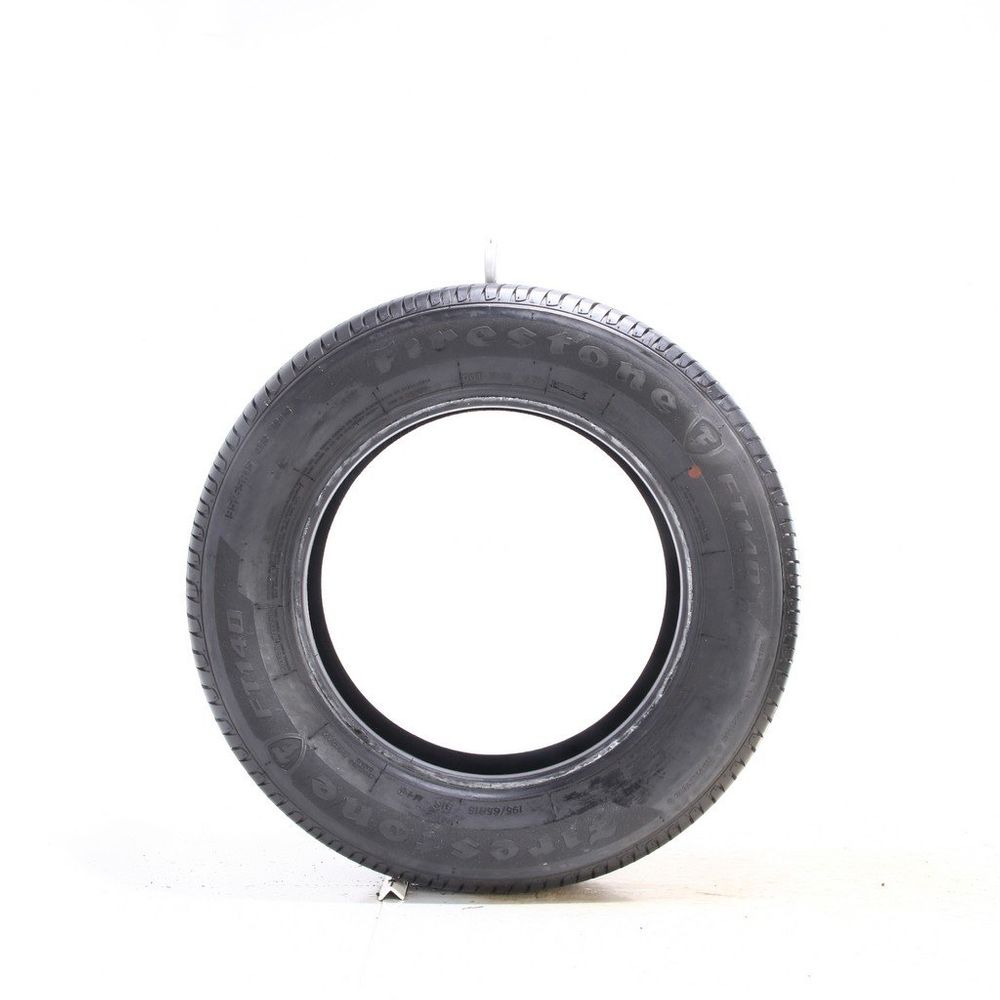 Set of (2) Used 195/65R15 Firestone FT140 91S - 7-8/32 - Image 6