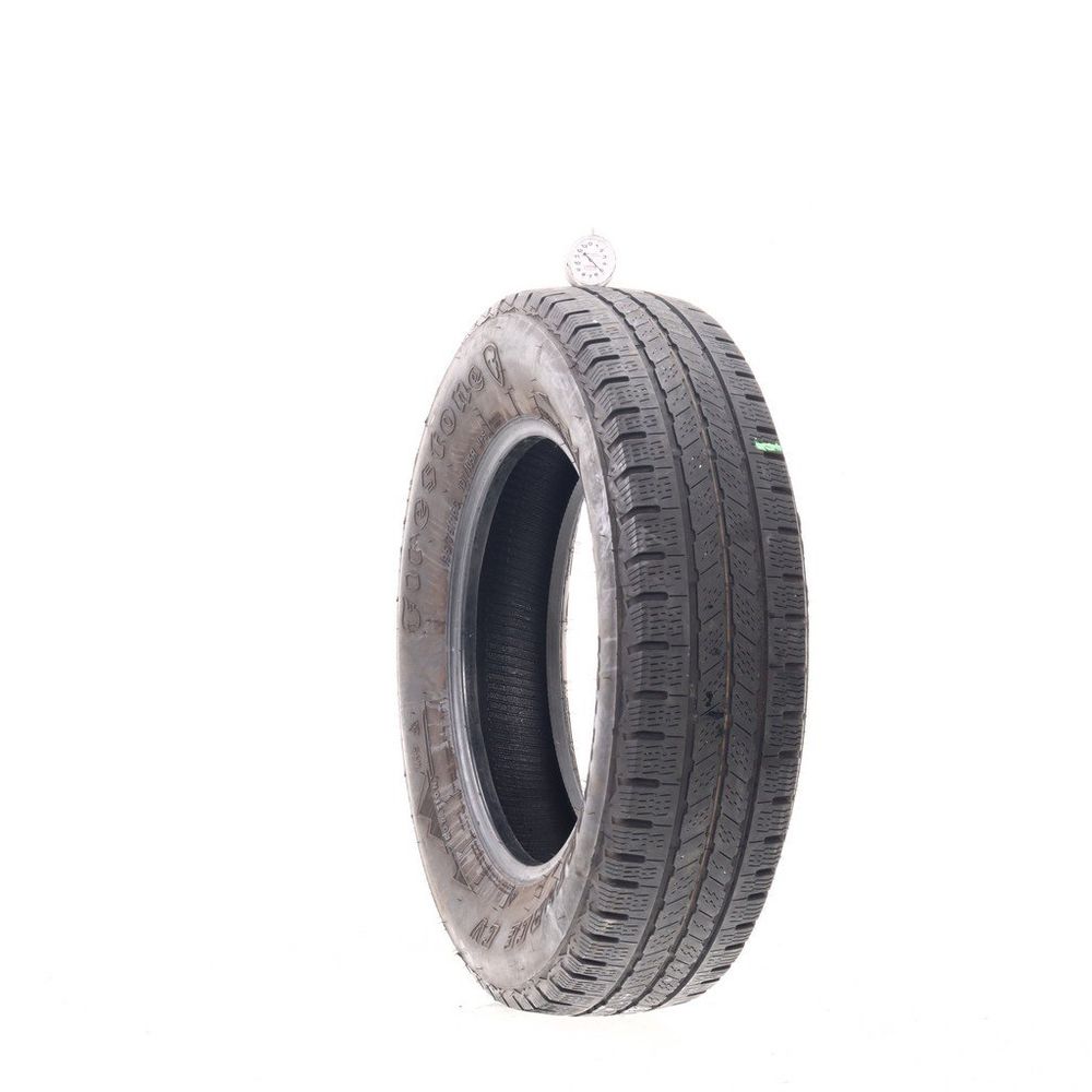 Set of (2) Used 195/75R16C Firestone Winterforce CV 107/105R - 5-6/32 - Image 1