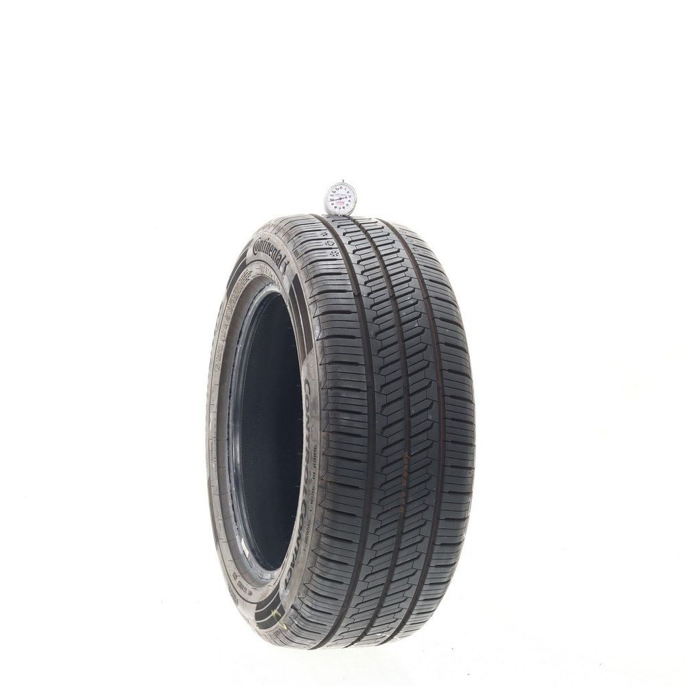 Set of (2) Used 215/55R16 Continental ControlContact Tour M A/S EV 97H - 9.5-10/32 - Image 1