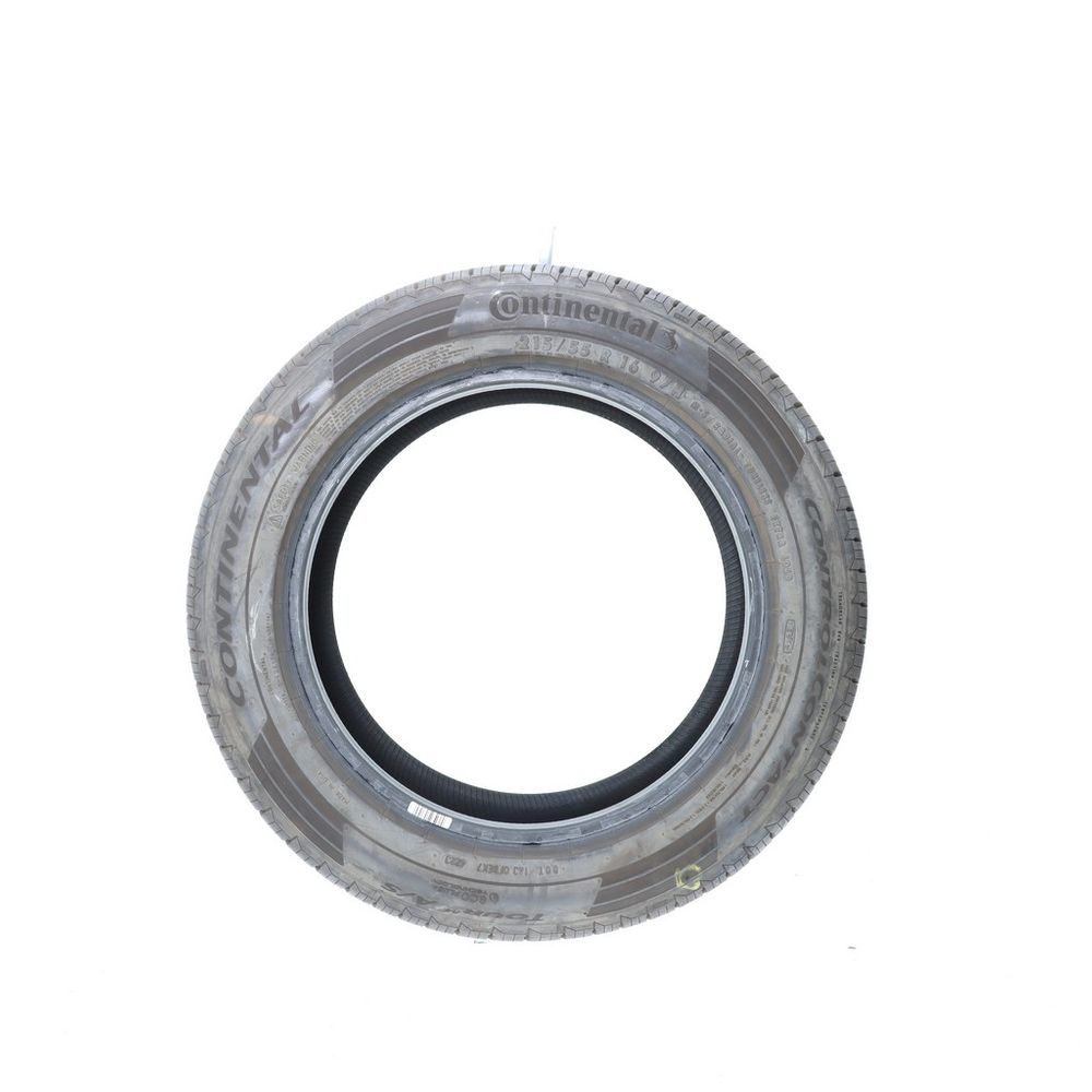 Set of (2) Used 215/55R16 Continental ControlContact Tour M A/S EV 97H - 9.5-10/32 - Image 3