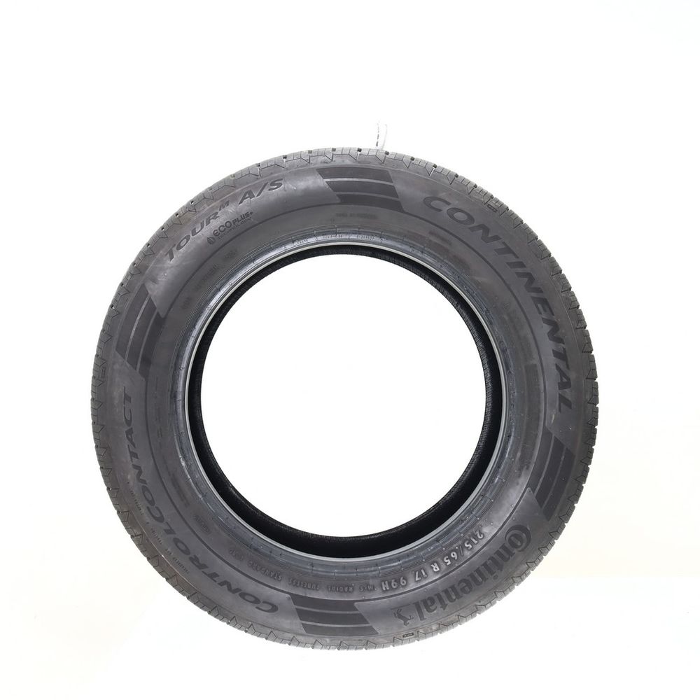 Set of (2) Used 215/65R17 Continental ControlContact Tour M A/S EV 99H - 7.5-8.5/32 - Image 6