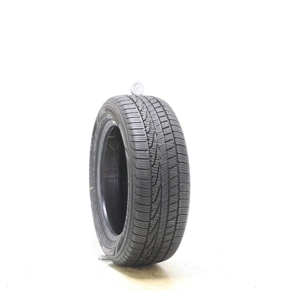 Set of (4) Used 205/55R16 Goodyear Assurance WeatherReady 91H - 8.5-9/32 - Image 1