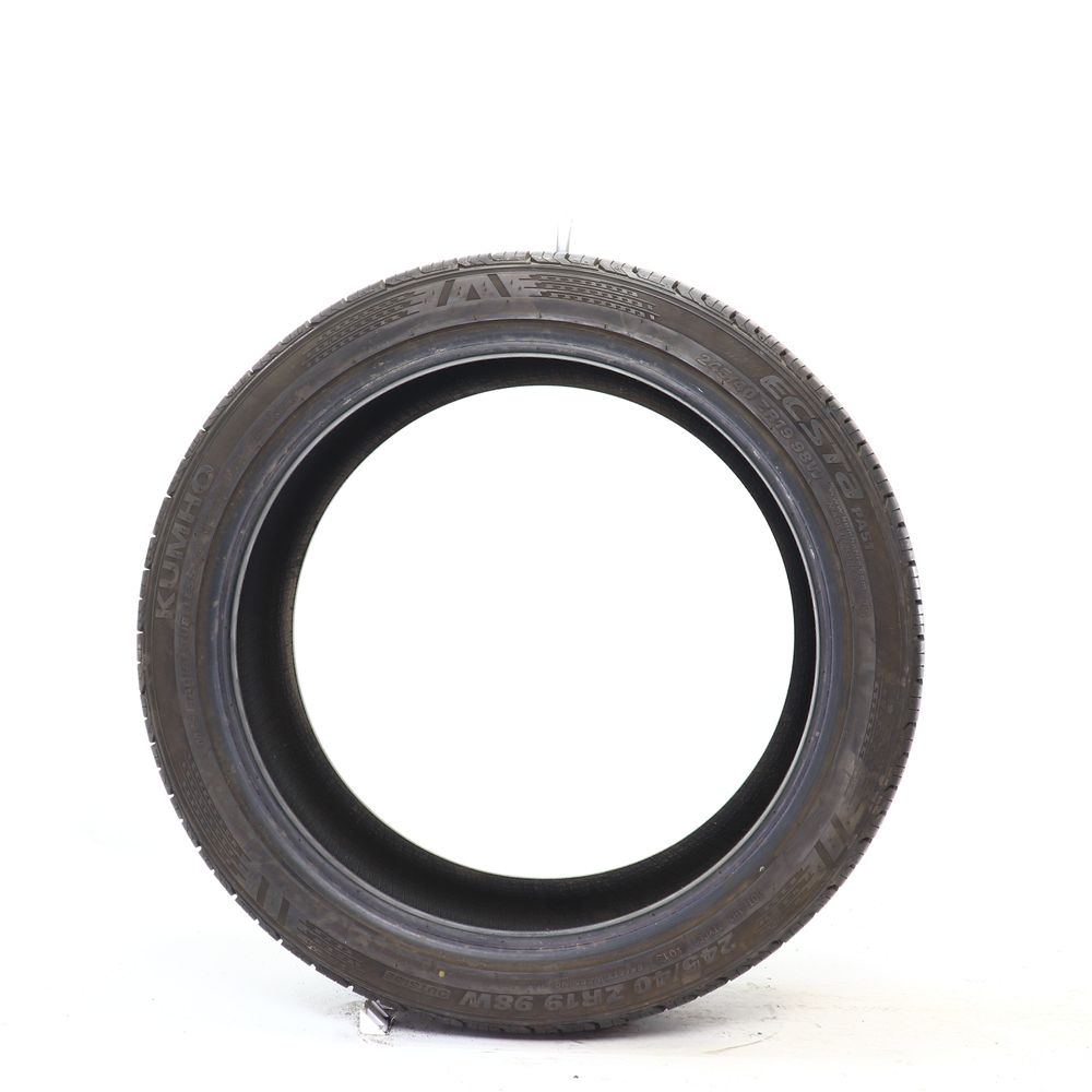 Set of (2) Used 245/40ZR19 Kumho Ecsta PA51 98W - 9-9.5/32 - Image 6
