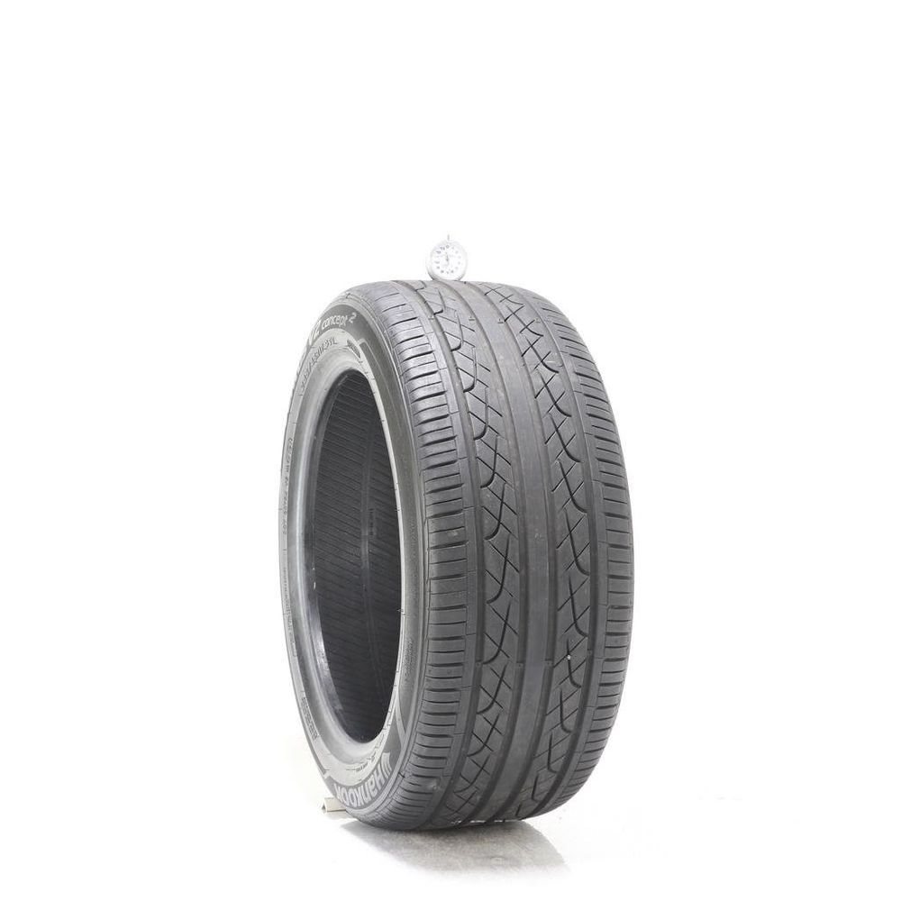 Set of (2) Used 245/45R17 Hankook Ventus V2 concept2 95V - 6.5-7.5/32 - Image 1