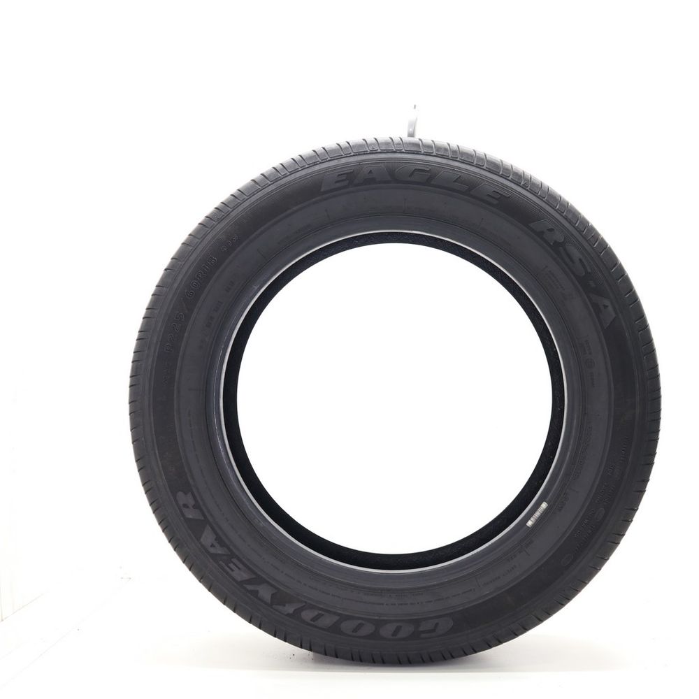 Set of (4) Used 225/60R18 Goodyear Eagle RS-A 99W - 6-7/32 - Image 3