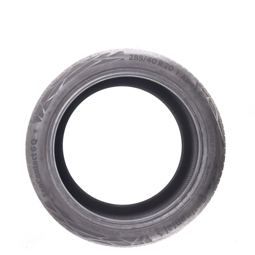 Used 285/40R20 Continental EcoContact 6Q 108Y - 6.5/32 - Image 3