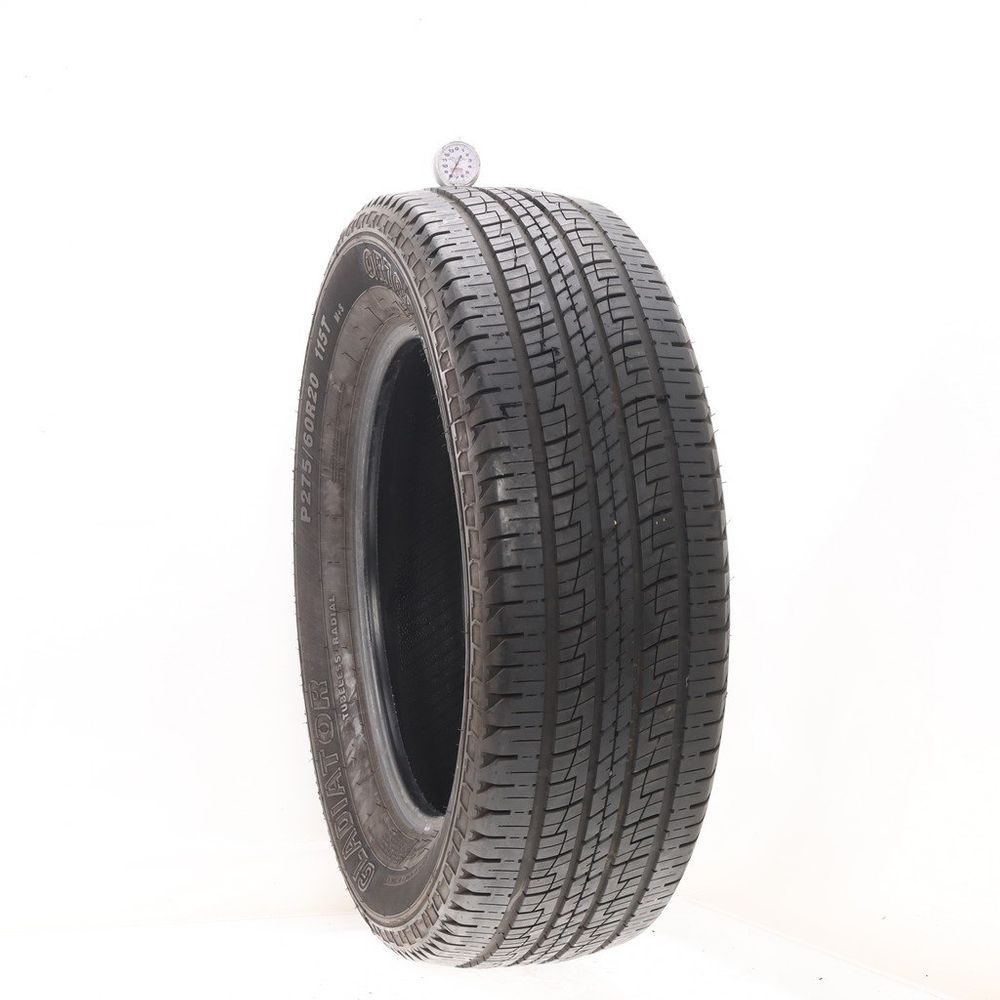 Set of (2) Used 275/60R20 Gladiator QR700 SUV 115T - 8-8.5/32 - Image 1