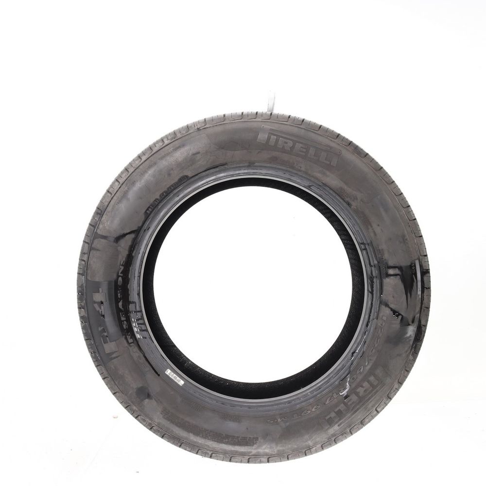 Set of (2) Used 225/60R17 Pirelli P4 Four Seasons 99T - 10.5/32 - Image 3