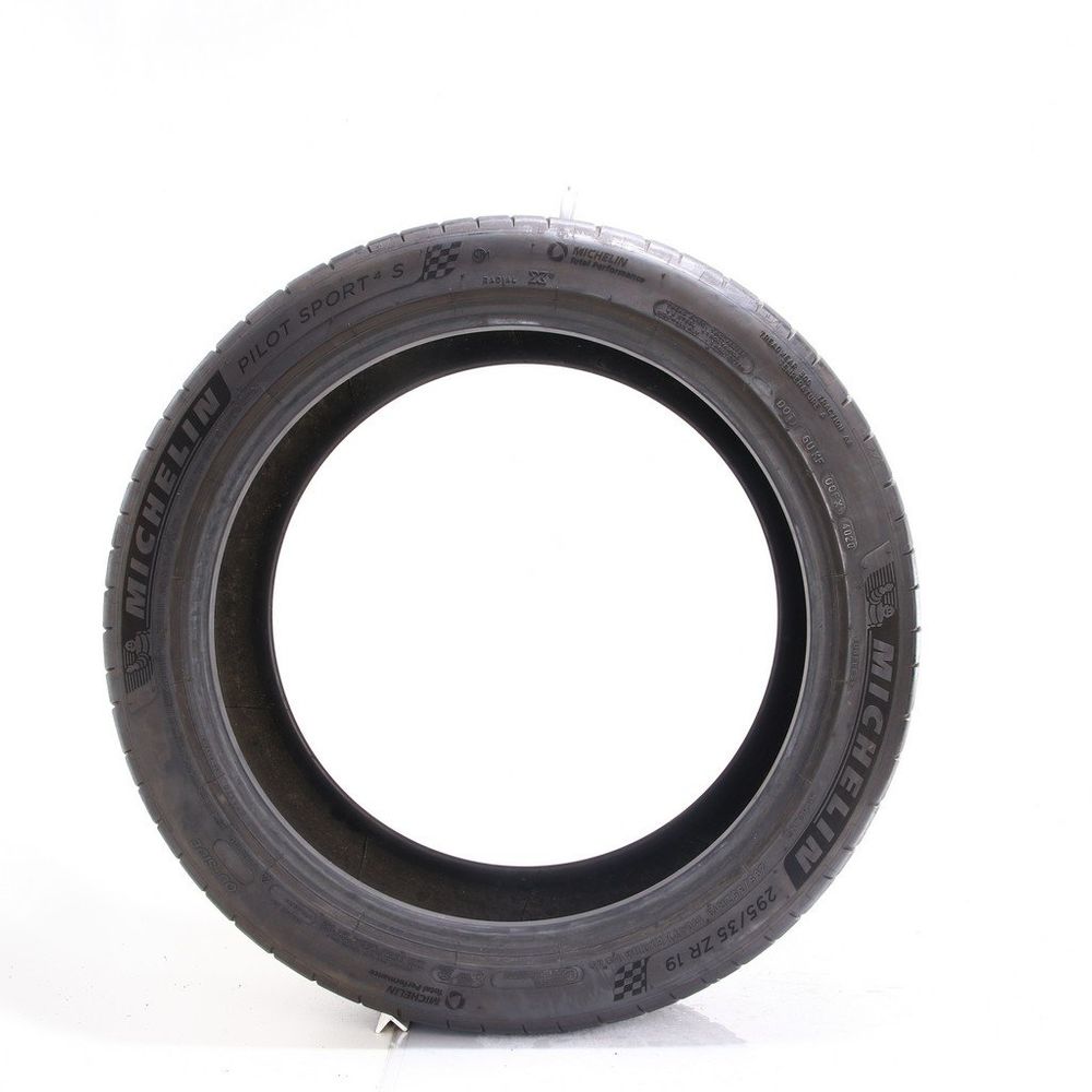 Set of (2) Used 295/35ZR19 Michelin Pilot Sport 4 S MO1 104Y - 8-8.5/32 - Image 6