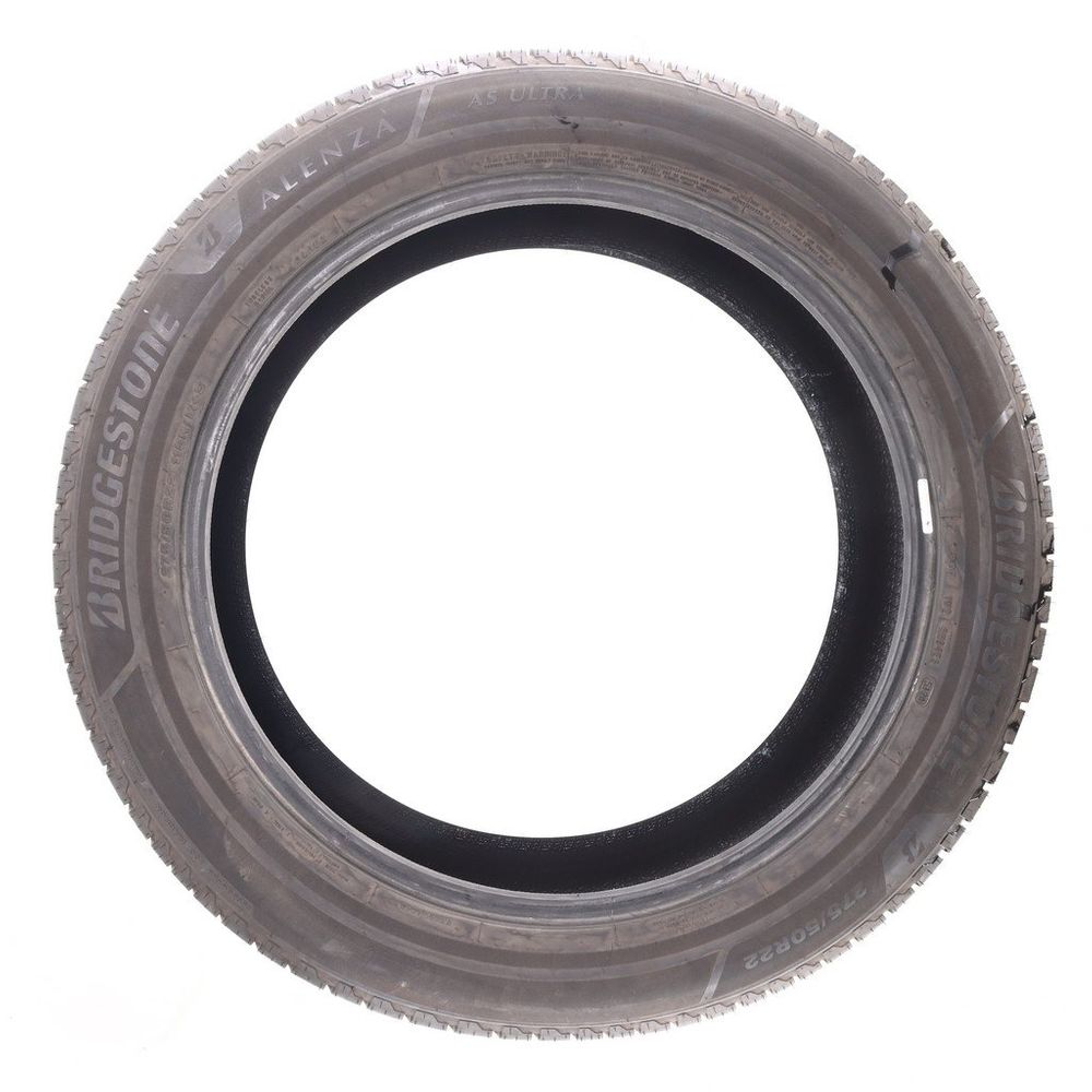 Set of (2) Used 275/50R22 Bridgestone Alenza AS Ultra 115H - 7.5-8/32 - Image 6
