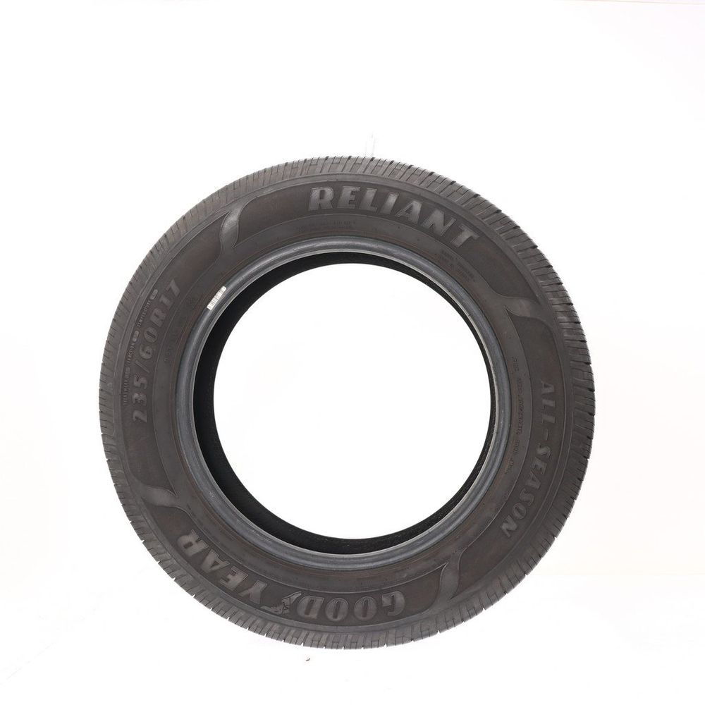 Set of (2) Used 235/60R17 Goodyear Reliant All-season 102H - 7-7.5/32 - Image 6