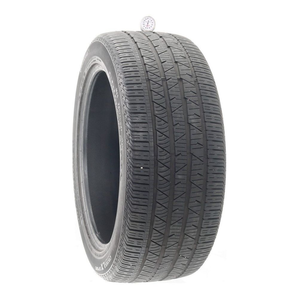 Set of (2) Used 285/45R21 Continental CrossContact LX Sport AO 113H - 7.5-8.5/32 - Image 1