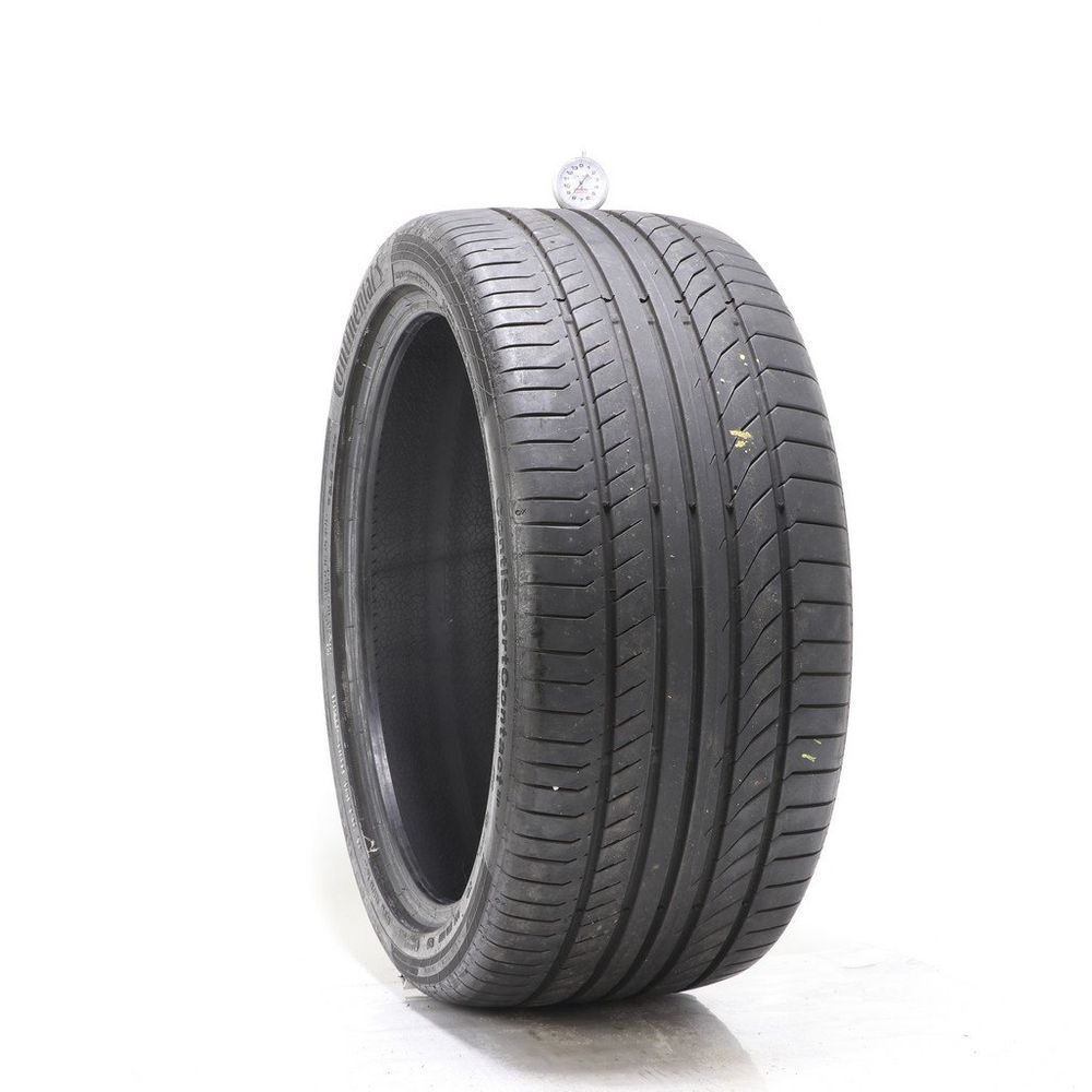 Used 285/35ZR21 Continental ContiSportContact 5P MO 105Y - 8.5/32 - Image 1