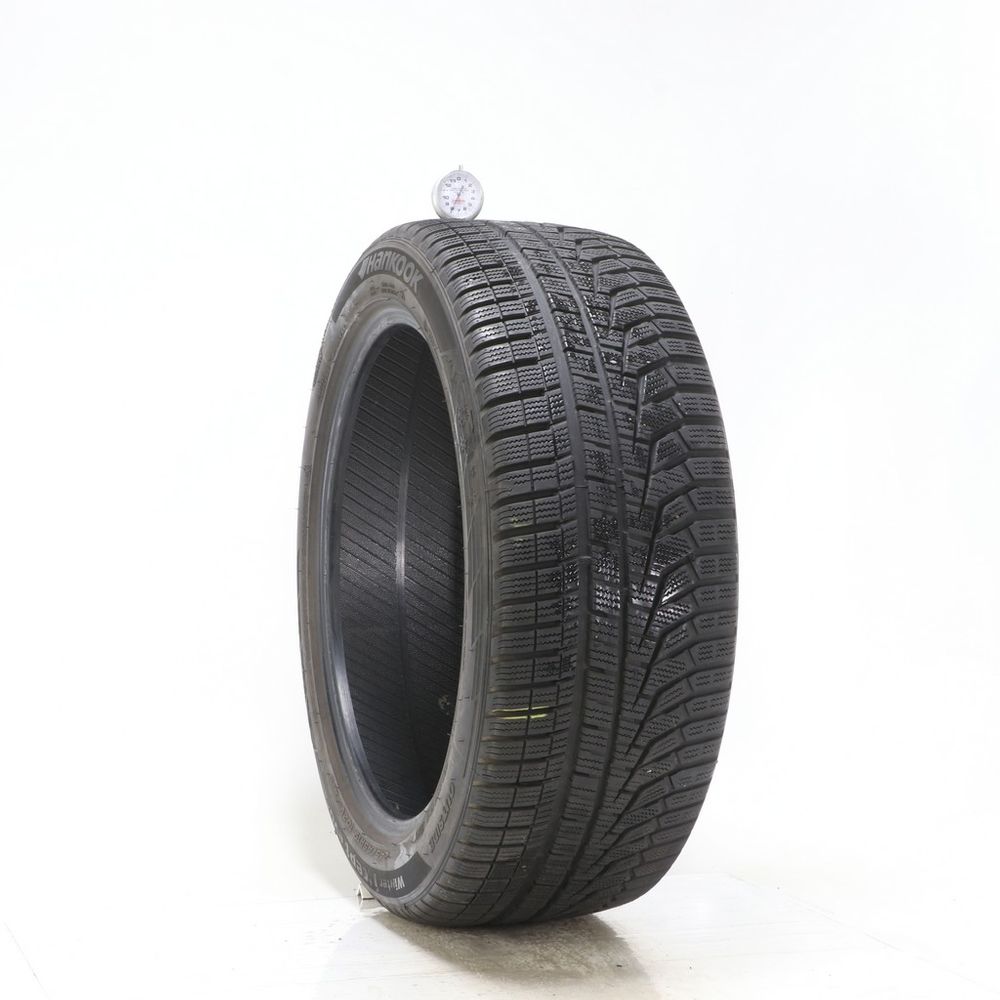 Set of (2) Used 245/45R19 Hankook Winter iCept evo2 102V - 6.5-8/32 - Image 4