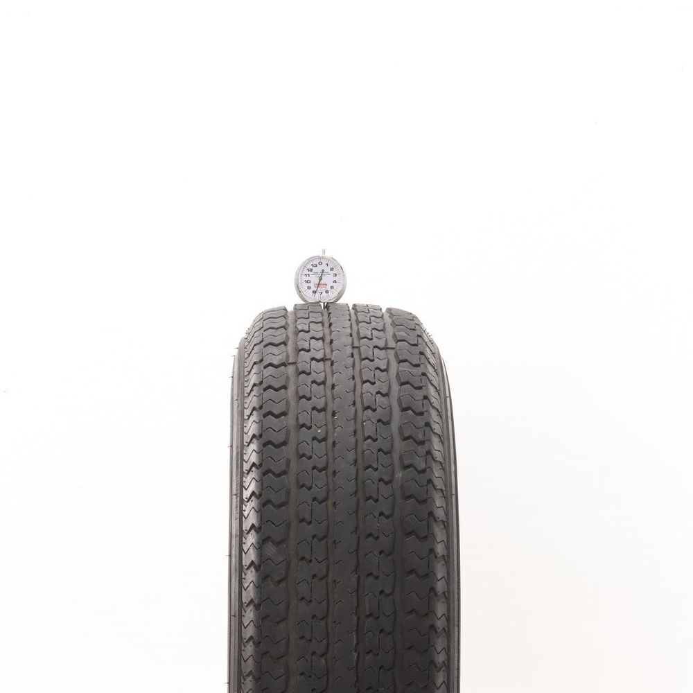 Set of (2) Used ST 225/75R15 Power King Towmax STR II 113/108L D - 7.5-8/32 - Image 2