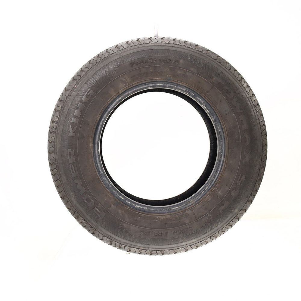 Set of (2) Used ST 225/75R15 Power King Towmax STR II 113/108L D - 7.5-8/32 - Image 3