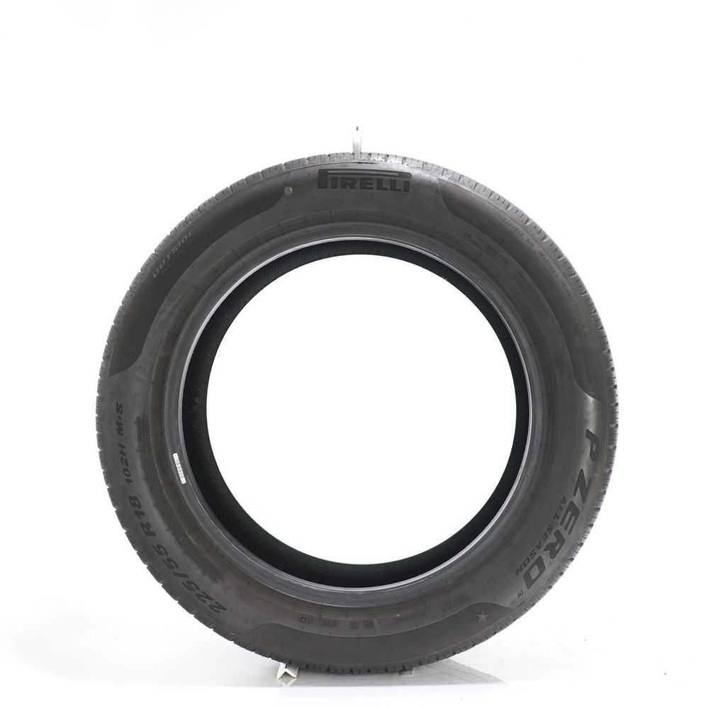 Set of (2) Used 225/55R18 Pirelli P Zero 102H - 5.5-6/32 - Image 3