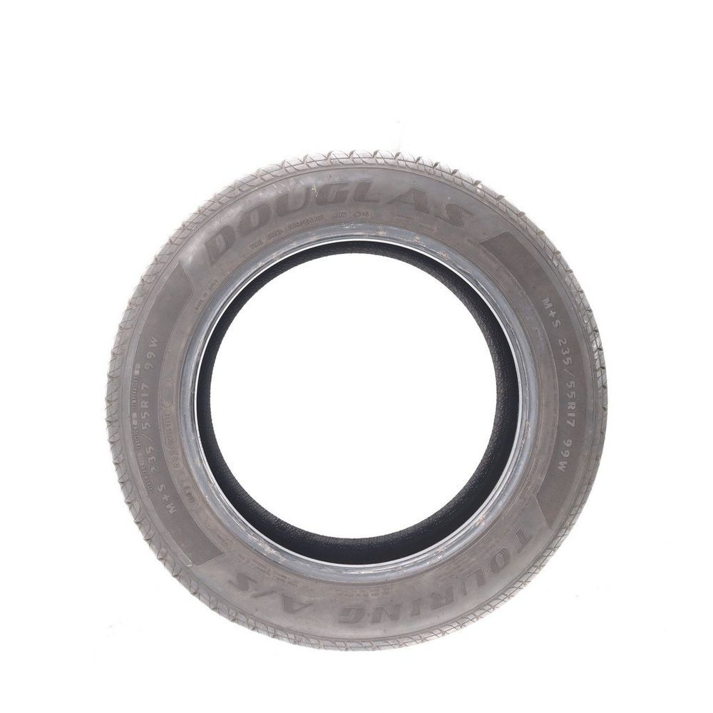 Set of (4) Used 235/55R17 Douglas Touring A/S 99W - 7-7.5/32 - Image 3