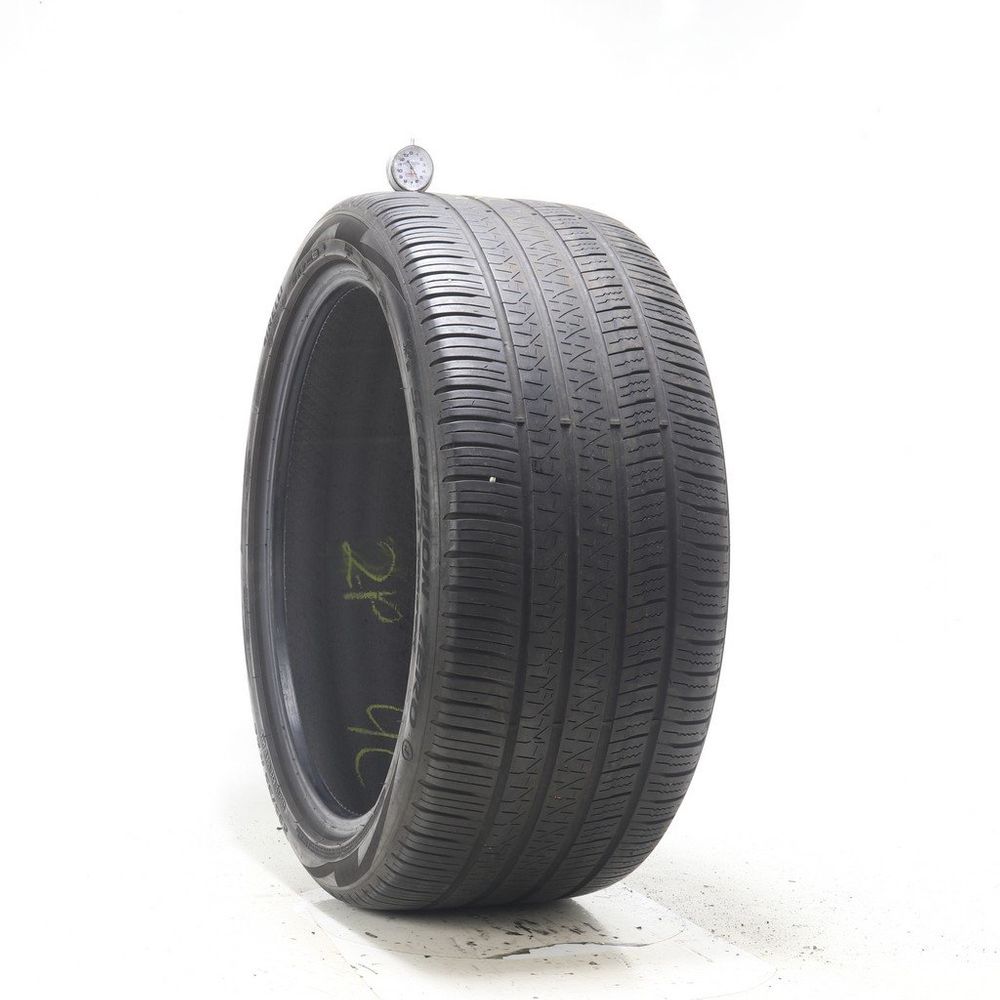 Set of (2) Used 295/35R22 Pirelli Scorpion Zero J 108Y - 5.5-6/32 - Image 1