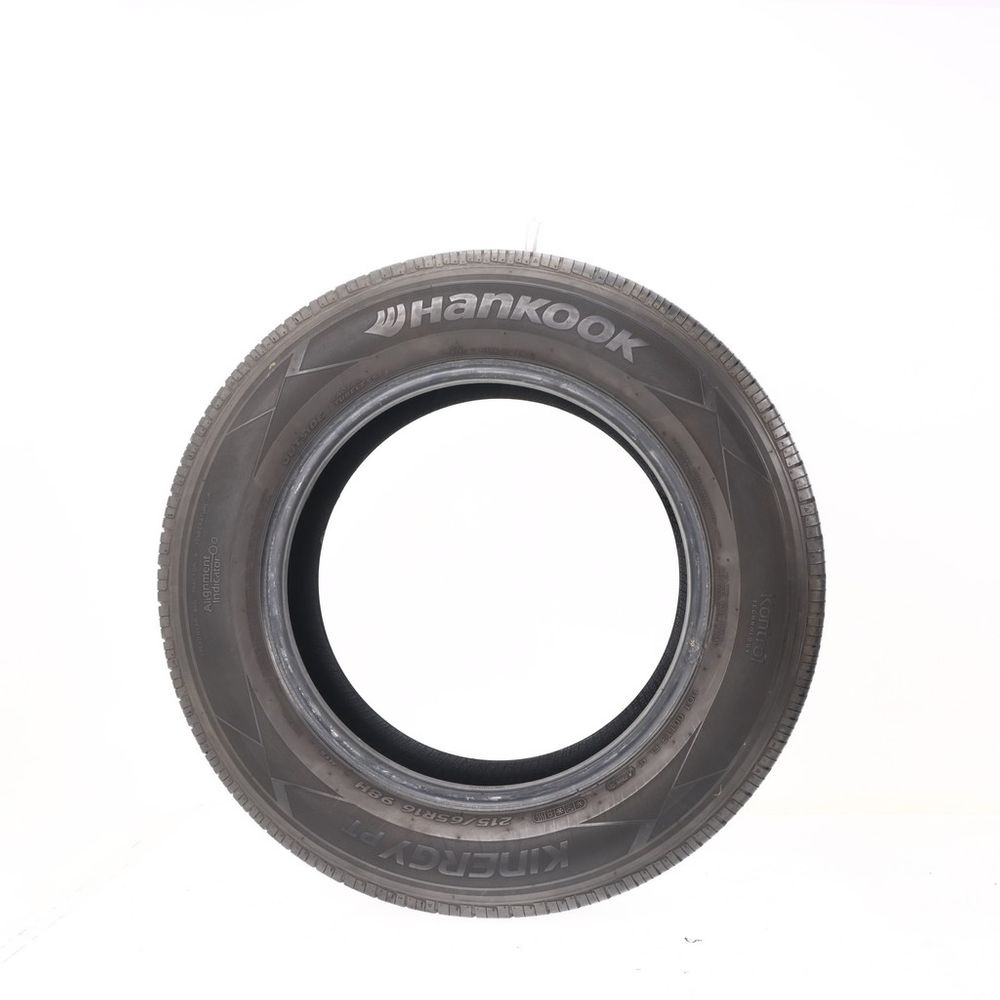 Set of (2) Used 215/65R16 Hankook Kinergy PT 98H - 8-9/32 - Image 3