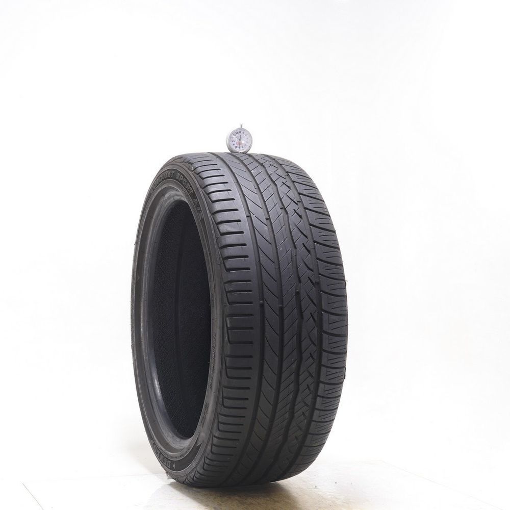 Set of (2) Used 245/40R18 Dunlop Conquest sport A/S 93Y - 7/32 - Image 1