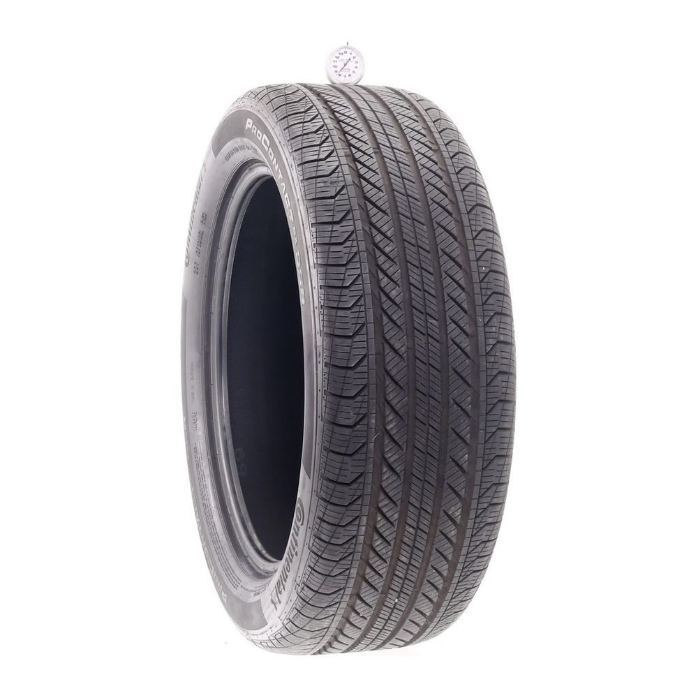 Set of (2) Used 235/50R19 Continental ProContact GX SSR MOE 103T - 7.5-8.5/32 - Image 4