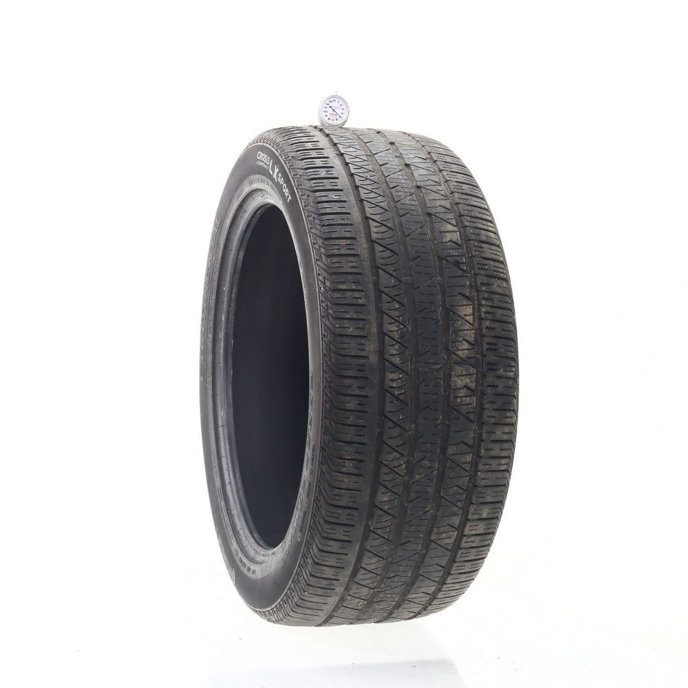 Set of (2) Used 285/45R21 Continental CrossContact LX Sport AO 113H - 5/32 - Image 1