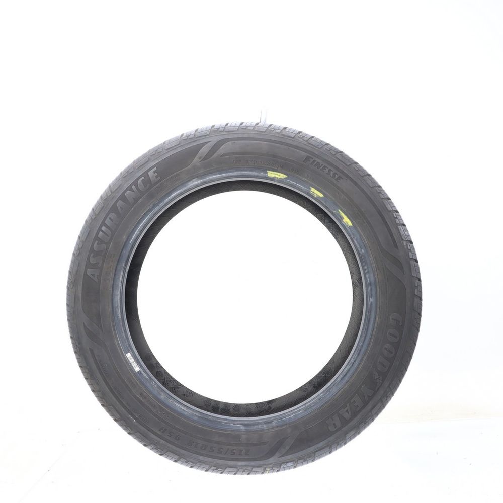 Set of (2) Used 215/55R18 Goodyear Assurance Finesse 95H - 6.5-8/32 - Image 6