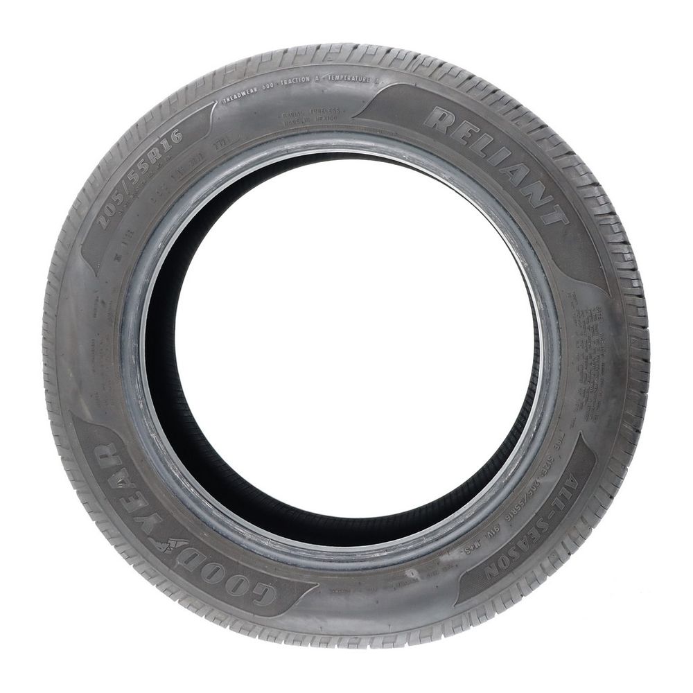 Set of (4) Used 205/55R16 Goodyear Reliant All-season 91V - 6.5-7/32 - Image 6