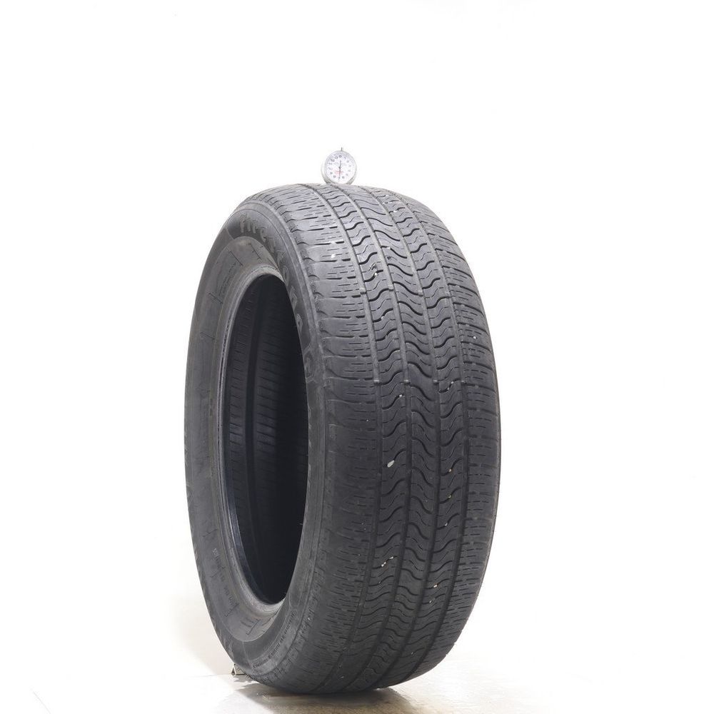 Set of (2) Used 245/55R18 Firestone All Season (Firestone) 103T - 7-7.5/32 - Image 1