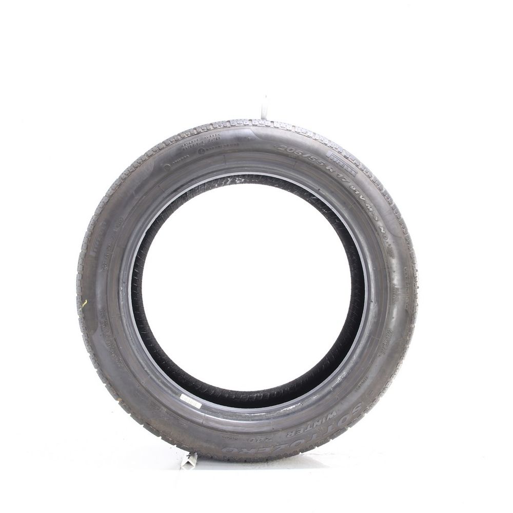 Used 205/55R17 Pirelli Sottozero Winter 240 Serie II NO 91V - 7/32 - Image 3