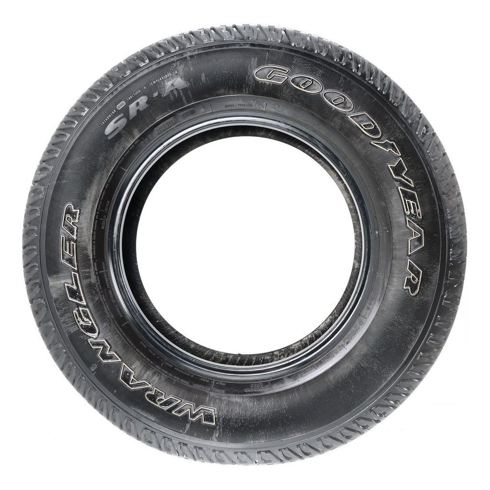 Set of (2) Used 255/75R17 Goodyear Wrangler SR-A 113S - 9/32 - Image 3
