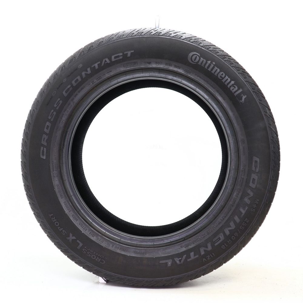 Set of (2) Used 255/60R18 Continental CrossContact LX Sport J LR 112V - 8-8.5/32 - Image 6