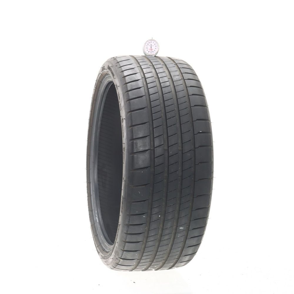 Set of (2) Used 235/35R19 Bridgestone Potenza S005 91Y - 6-7/32 - Image 4