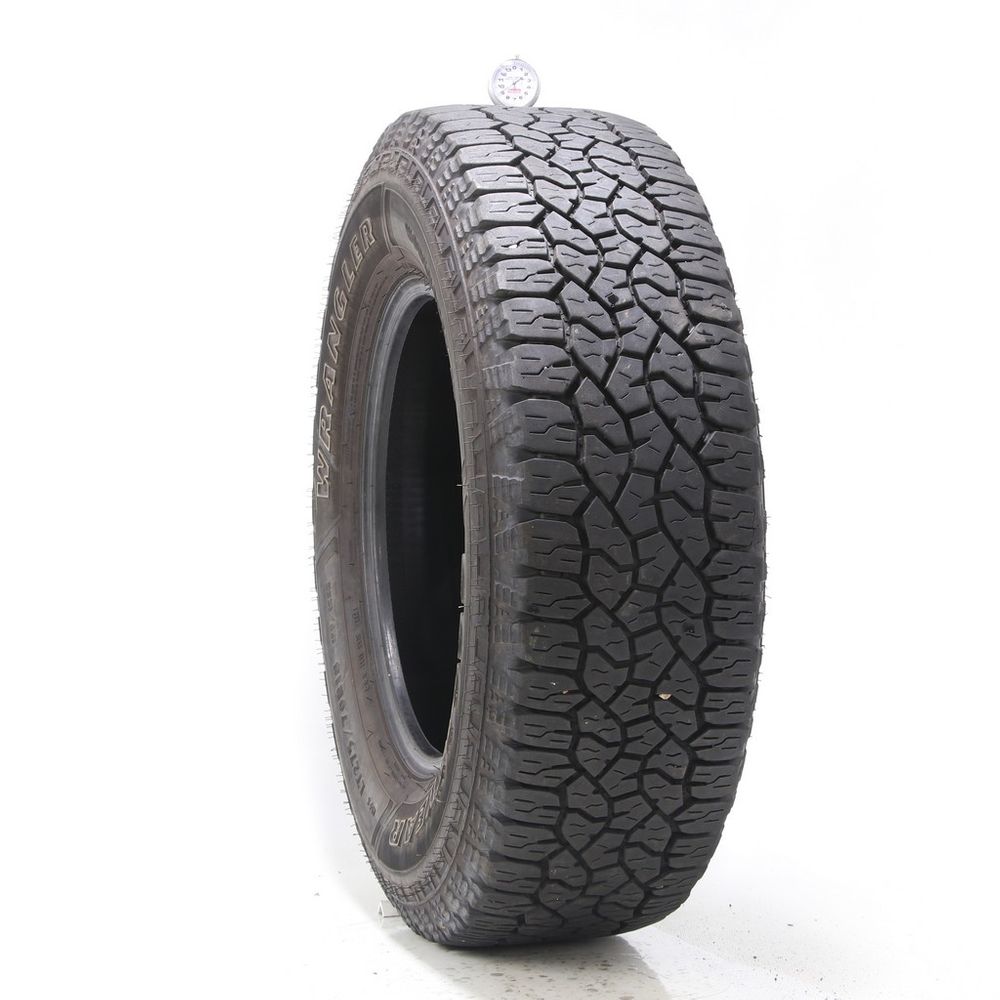 Set of (2) Used LT 275/70R18 Goodyear Wrangler Workhorse AT 125/122R - 9-9.5/32 - Image 1