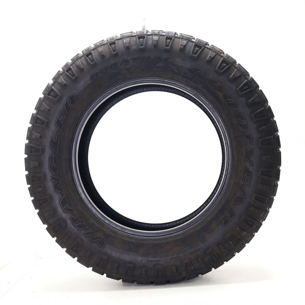 Set of (2) Used 265/65R18 Goodyear Wrangler Duratrac 114S - 10-11.5/32 - Image 3
