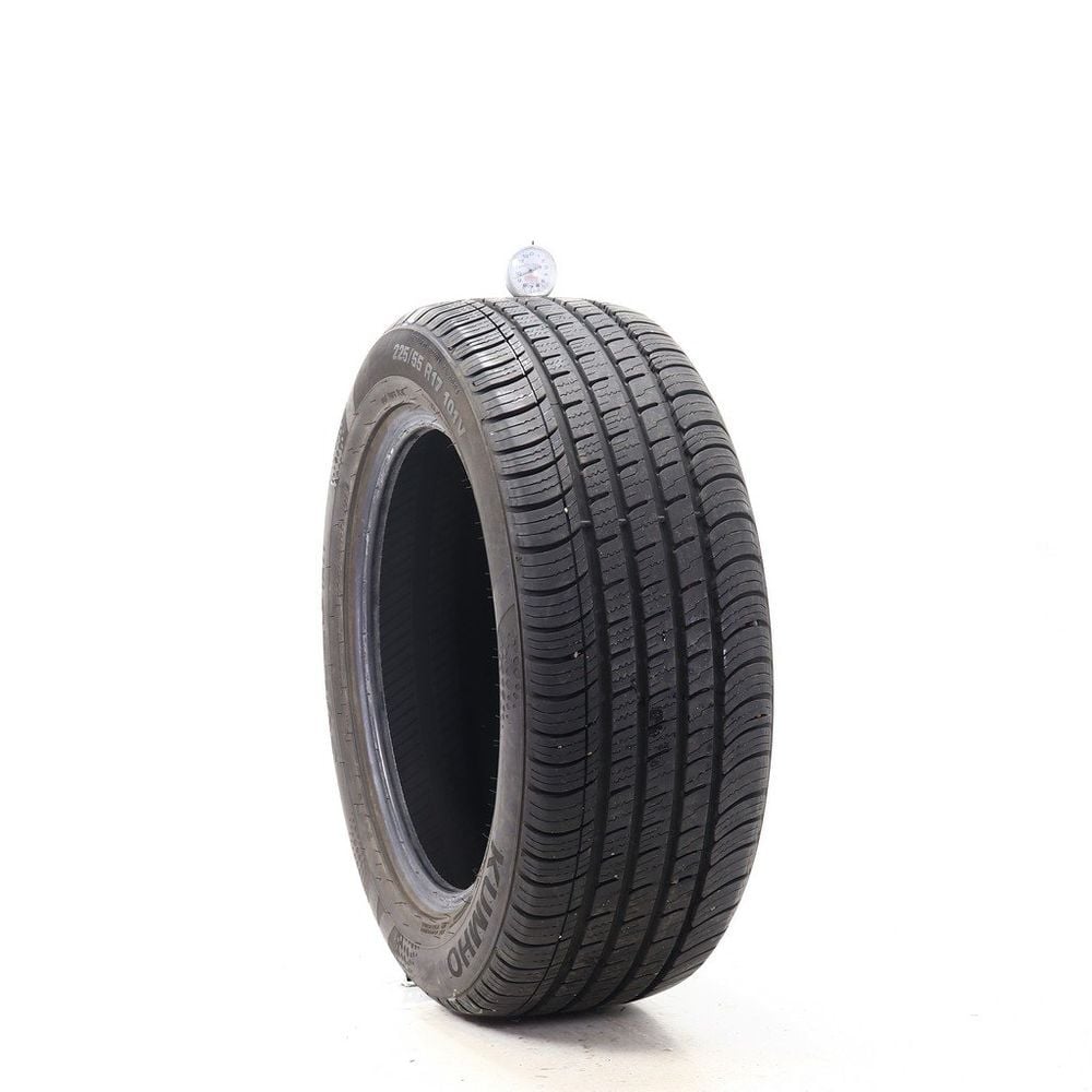 Set of (2) Used 225/55R17 Kumho Solus TA71 101V - 8.5-9.5/32 - Image 4