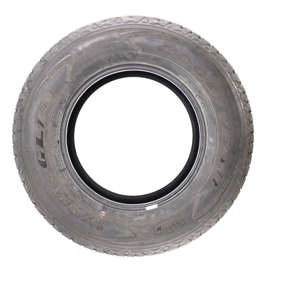 Set of (4) Driven Once 245/75R17 Goodyear Wrangler All-Terrain Adventure Kevlar 112T - 11/32 - Image 3