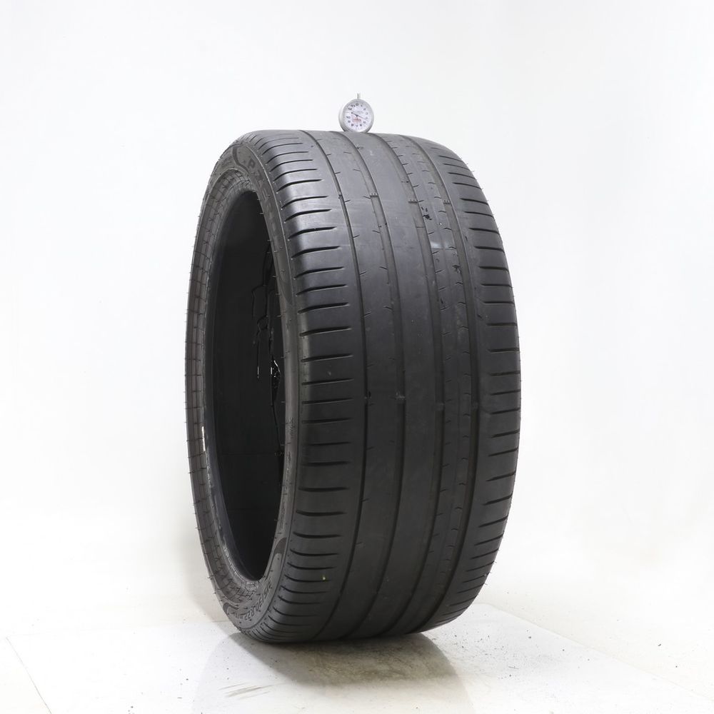 Set of (2) Used 315/30R22 Pirelli P Zero PZ4 107Y - 4/32 - Image 1