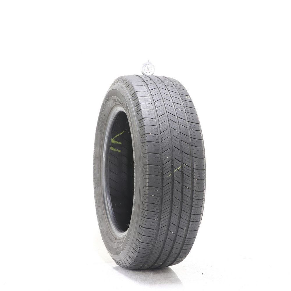 Set of (2) Used 225/60R17 Michelin Defender T+H 99H - 6-6.5/32 - Image 1