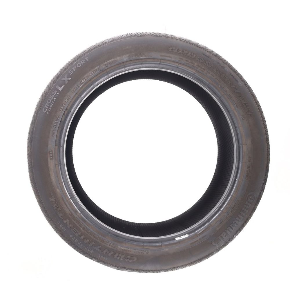 Set of (4) Used 265/45R20 Continental CrossContact LX Sport T1 ContiSilent 108V - 8/32 - Image 3