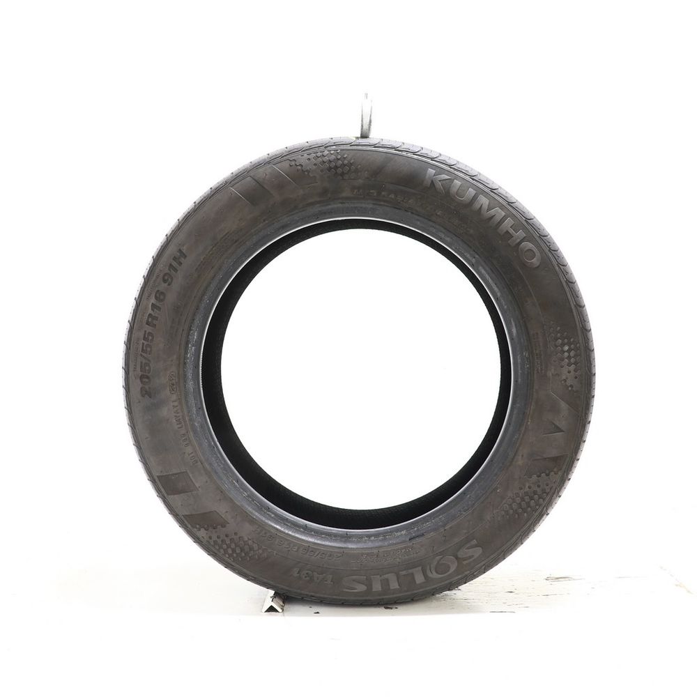 Set of (2) Used 205/55R16 Kumho Solus TA31 91H - 4.5-5/32 - Image 3
