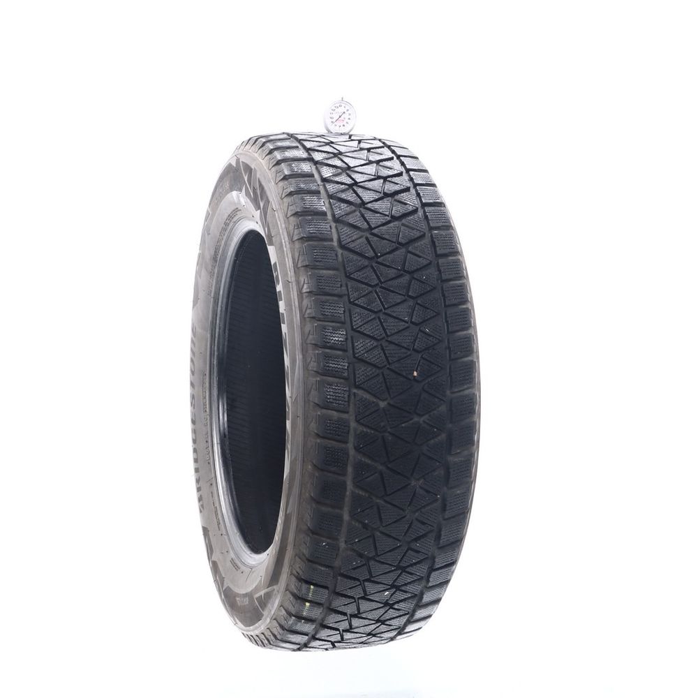 Set of (2) Used 255/60R19 Bridgestone Blizzak DM-V2 108S - 7-8.5/32 - Image 4
