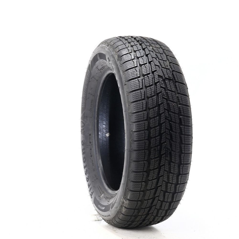 Set of (2) Driven Once 245/60R18 Firestone WeatherGrip 105H - 9.5/32 - Image 1
